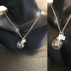 Dandelion wish necklace